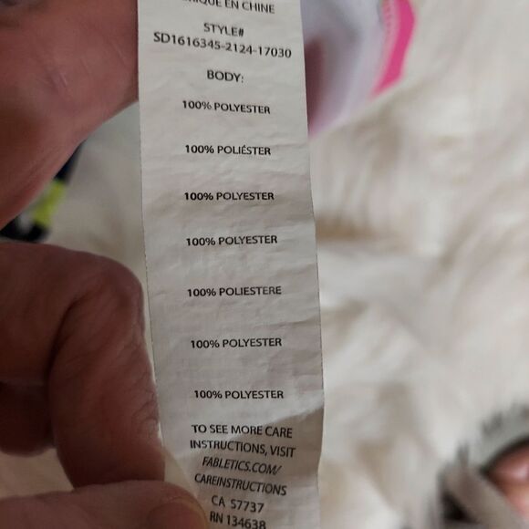 Fabletics Neema multicolored romper in popsicle print‎ - Picture 8 of 12